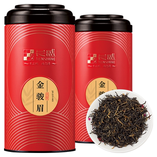 正季春茶新茶金骏眉红茶特级正宗浓香型金俊眉茶叶散装500克罐装