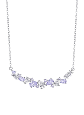 bulingbuling紫钻紫滕花项链~