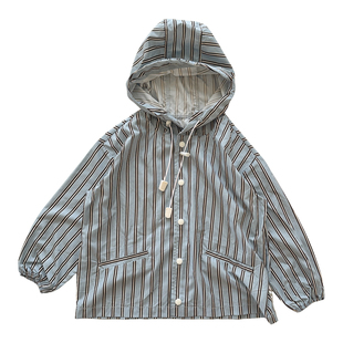 9折■LENFANCE现货 mello maison 26SS 儿童轻薄原纱防晒衣UPF50+