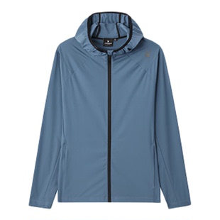 SPYDER蜘蛛春夏男子凉感经编布透气舒适运动连帽夹克外套25MS113M