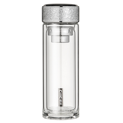 希乐玻璃杯女士便携小巧迷你水杯子男2025新款高硼硅耐高温泡茶杯