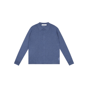 oneup莱赛尔天丝亚麻针织开衫女春季宽松慵懒薄款外套翻领夹克