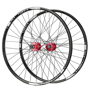 久裕041/042轮组自行车轮组碟刹花鼓自编太阳车圈26/27.5/29寸