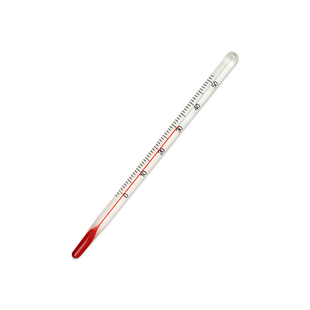 玻璃棒式红水温度计农业大棚种植鱼缸温度表0-50/100度室内外温度