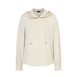 【醋酸】Scofield女装时尚连帽衬衫休闲运动风衬衣秋季上衣