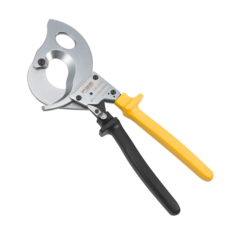 FSE华胜工具压线钳冷压端子钳手动电工多功能压接钳电缆剪VSJ-60A