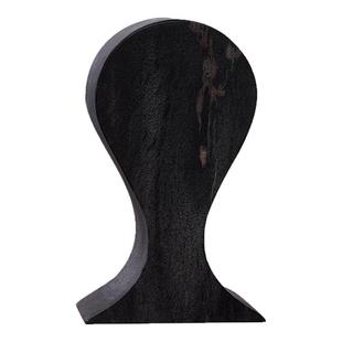 木化石耳机支架摆件办公室装饰书房办公桌摆件电脑桌石头拍照道具