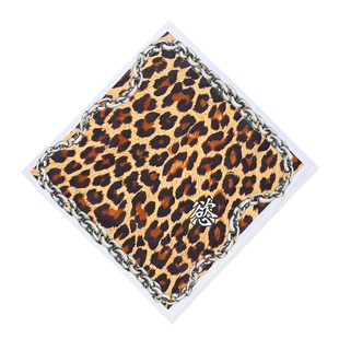 GameOne 24SS “洛克格蒂”豹纹美式复古街头嘻哈Oldschool头巾