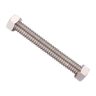 304不锈钢波纹管热冷热硬金属软管1寸上水进水管高压防爆加长水管