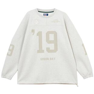 SEASONHIGH NFL刺绣贴布胸口立体字母胶印宽松版型卫衣男装秋冬