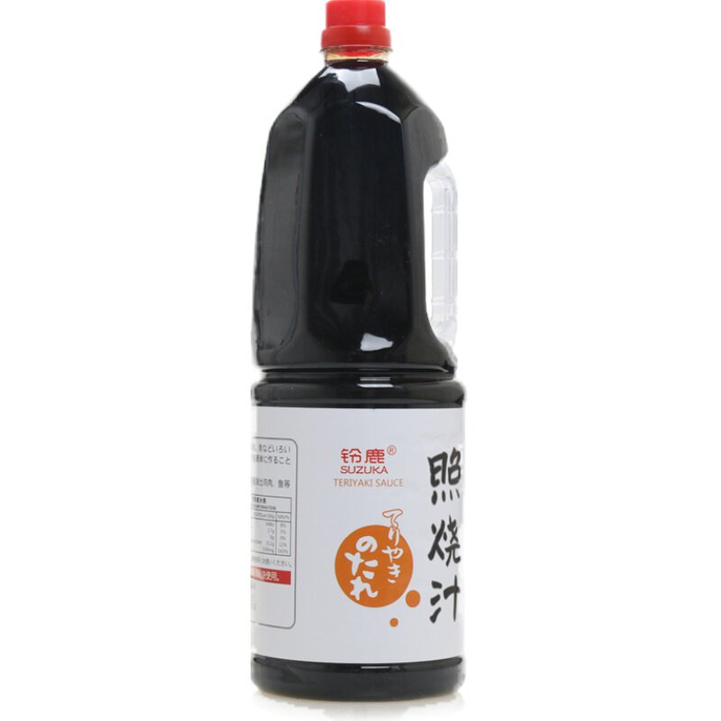 铃鹿照烧汁好味酱汁寿司调料章鱼小丸子1.8l樱鹤照烧酱好味调料汁