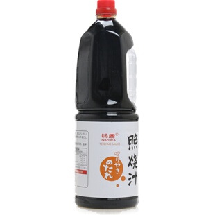 铃鹿照烧汁好味酱汁寿司调料章鱼小丸子1.8l樱鹤照烧酱好味调料汁