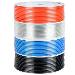 路泊仕PU气管8mm软管10mm空压机气管高压管软管12毫米透明绿黄8*5