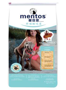 曼妥思狗粮成犬全犬种中型萨摩