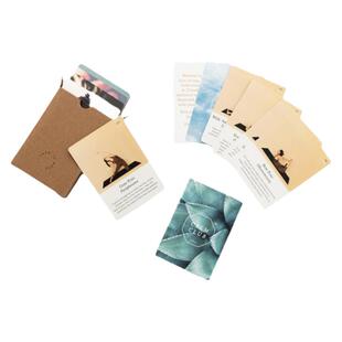 英国Luckies 瑜伽卡片 自然冥思套装 创新卡片静心套装Calm Club