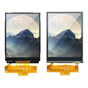 3.2寸tft液晶显示屏SPI4线lcd屏幕ILI9341触摸屏ST7789焊接18pin