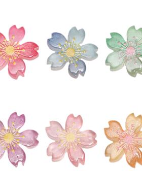 Crocs洞洞鞋配饰樱花花朵鞋花