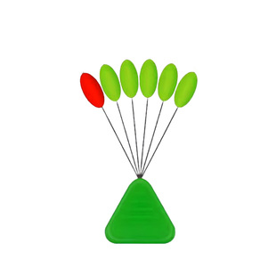 阿酷精工荧光七星漂传统钓抖米用5+1浮漂流线型逗钓谷麦钓鱼浮头