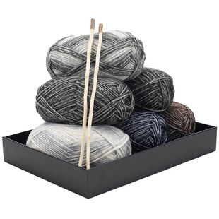 《编织365毛线店》手工编织围巾diy材料包送男士女友围脖的粗线团