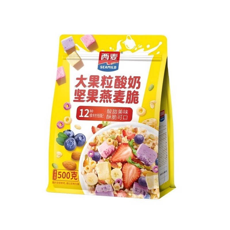 西麦大颗粒酸奶坚果燕麦脆