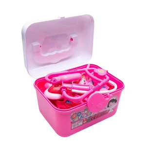 儿童过家家女孩听诊器看病医疗箱护士扮演打针宝宝小医生玩具套装