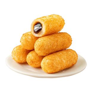 锦城记爆浆红糖糍粑300g半成品商用火锅油炸小吃流心红糖糯米糍粑