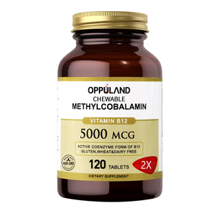 oppuland甲钴胺叶酸片中老年活性叶酸维生素B族群b12降同型高叶酸