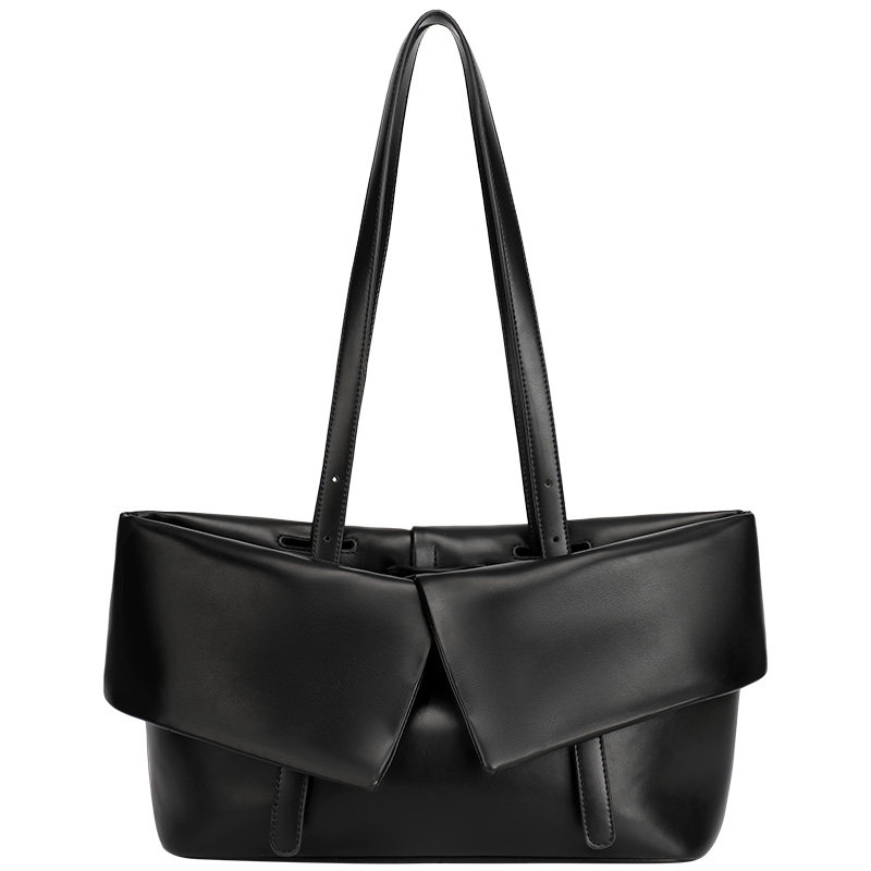 通勤托特包女2026新款大容量设计感小众单肩腋下包软皮电脑手提包