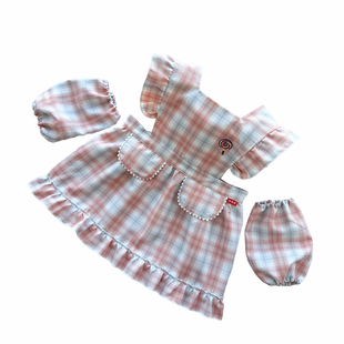 宝宝罩衣幼儿园婴儿吃饭围兜儿童围裙女防水羽绒服女童新款洋气