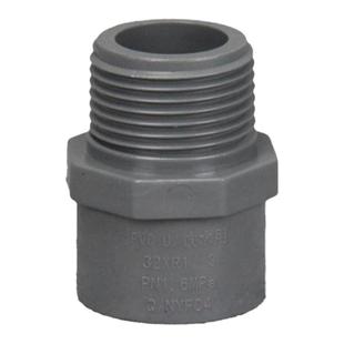 台塑南亚 PVC外牙直接 塑料UPVC给水管件 PVC外丝 塑料外螺纹直接