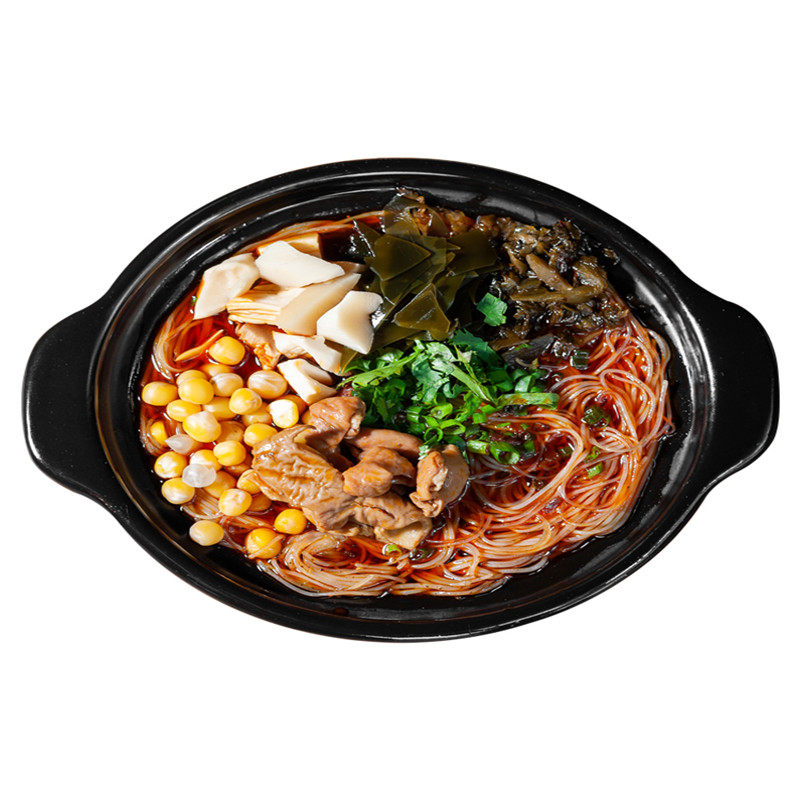 绵阳米粉四川特产中餐厅牛肉/肥肠米粉调料包细米线干米粉6盒装