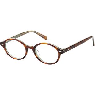 目戏书呆子近视眼镜女可配度数可选玳瑁色小框眼镜框镜架41004G