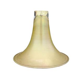 唢呐碗黄铜喇叭碗D调唢呐碗口配件民间红白事大音量降B大中小铜碗