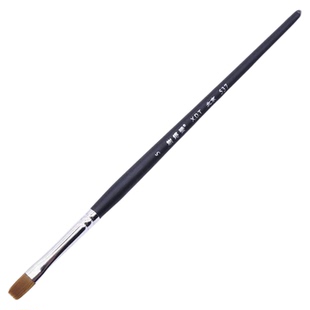 537平笔谢德堂模型面相笔尼龙笔刷子 高达画笔平头刷榭得堂设计用黑色笔杆拾梦定制榭德堂油画刷