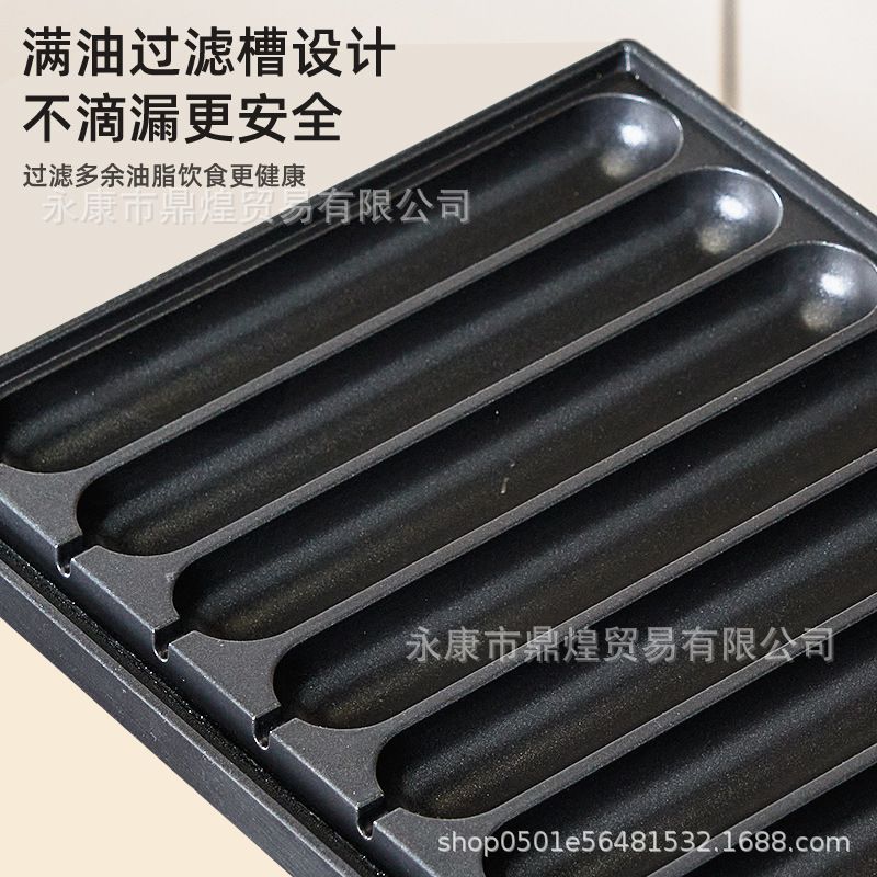 摆摊烤肠机淀粉肠烤盘火腿肠盘烤卡式炉机烤盘脆皮专用肠肠烤香肠