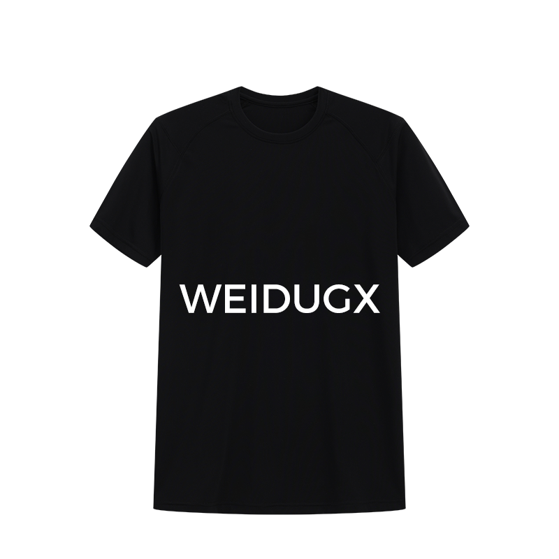 WEIDUGX夏季男款修身短袖弹力紧身衣速干运动健身跑步休闲圆领T恤