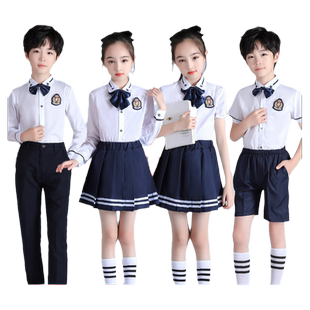 中小学生大合唱表演服装儿童诗朗诵演出服歌咏比赛校服班服毕业照
