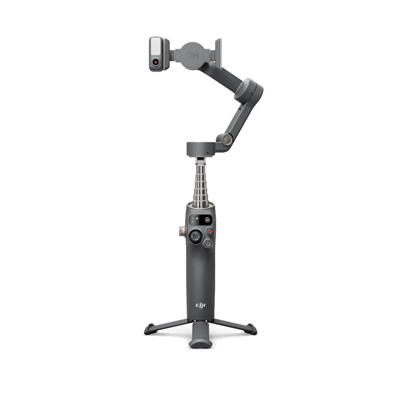 DJI大疆Osmo Mobile om8手机云台稳定器 360度旋转原相机智能跟拍增稳防抖 vlog 手持鸿蒙直播神器无线麦克风