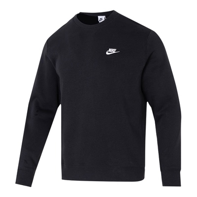 NIKE耐克加绒圆领卫衣男装上衣新款保暖运动休闲套头衫BV2663