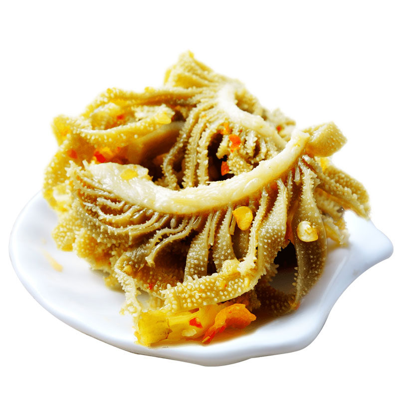 酸辣脆嫩牛百叶开胃野山椒山胡椒油现炒现做熟食卤菜真空无防腐剂