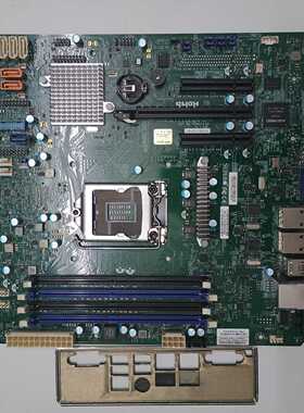 【议价-可维修】X11SSL-F ZY001 主板 工控板卡 工控备件  /均有