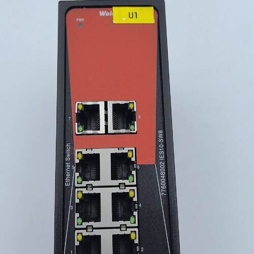 溢价-魏德米勒IES10-SW8工业以太网交换机，8口千兆，型号7