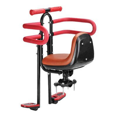 自行车座椅儿童前置公路车带娃山地车儿童折叠单车带小孩宝宝坐椅