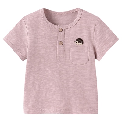 babylove宝宝夏季竹节棉T恤