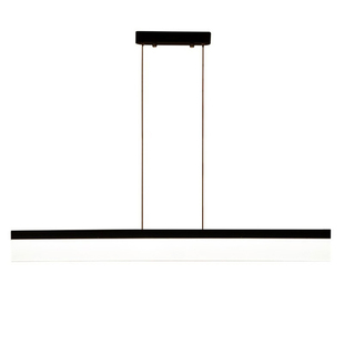 现代简约led灯办公室一字长条吊灯吧台工作室办公区造型拼接灯具