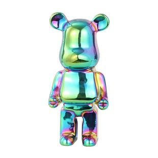 网红小熊储存钱罐家居装饰品桌面客厅卧室内电视柜酒柜玄幻摆件