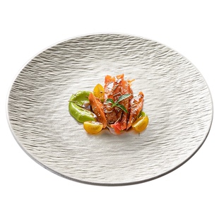 黑色陶瓷牛排餐盘刀叉盘三件套装专用西餐盘高级感轻奢家用早餐盘