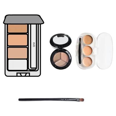 正品ipsa茵芙莎三色遮瑕膏小样