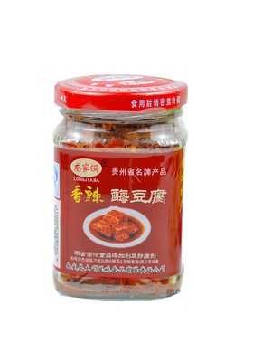 贵州龙家坝香辣豆腐乳霉豆腐