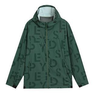 SPYDER蜘蛛春夏男子URBAN LIFE简约运动字母连帽夹克外套24CS125M